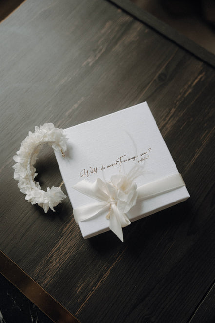 armband trauzeugin blumen