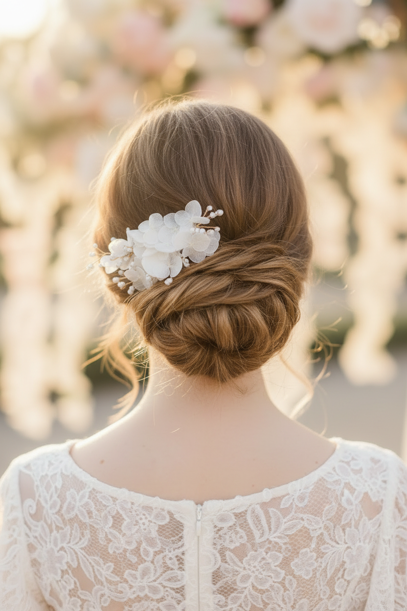Haarschmuck Blumen Hochzeit