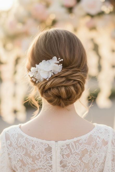 Haarschmuck Blumen Hochzeit