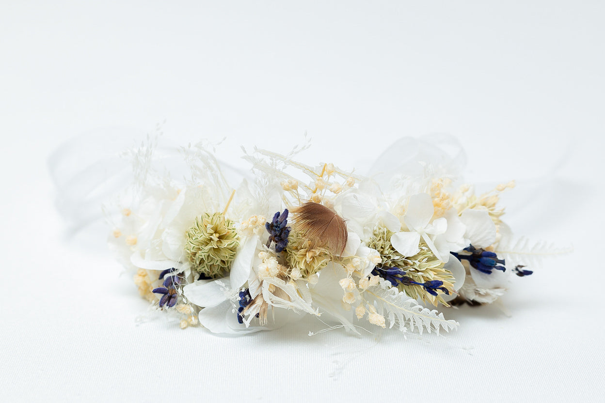 trockenblumen armband 