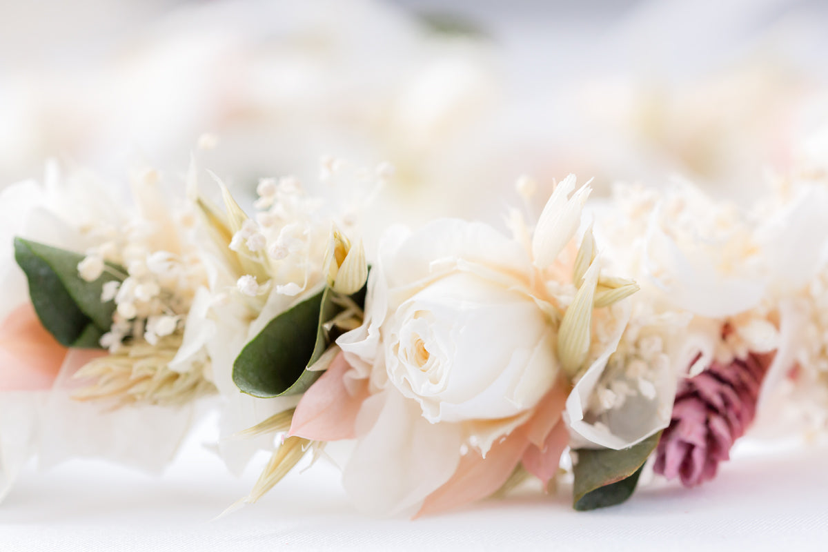 haakranz hochzeit blumen