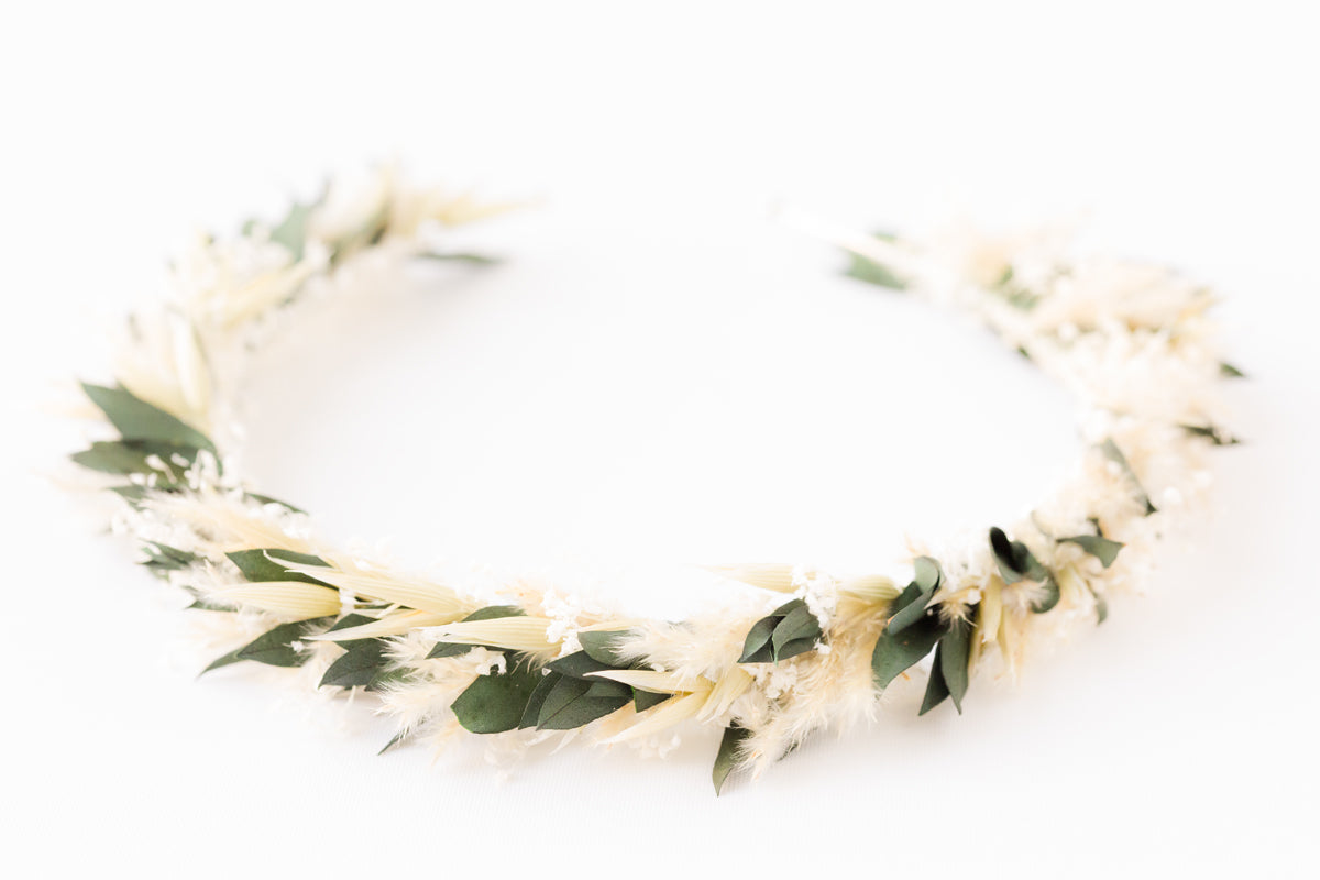 trockenblumen haarschmuck