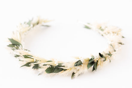 trockenblumen haarschmuck