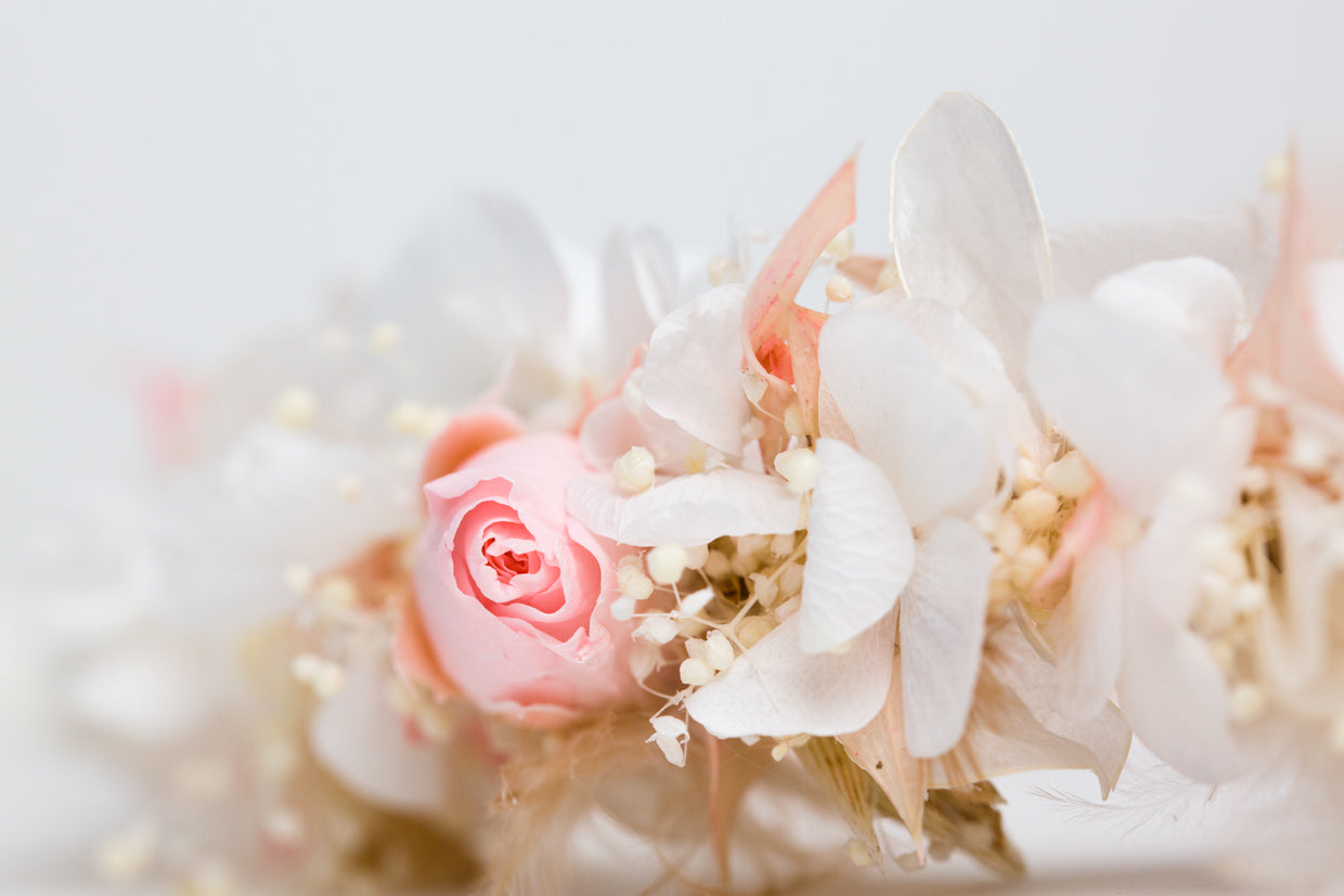 haarschmuck hochzeit blumen