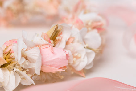 kopfkranz blumen hochzeit