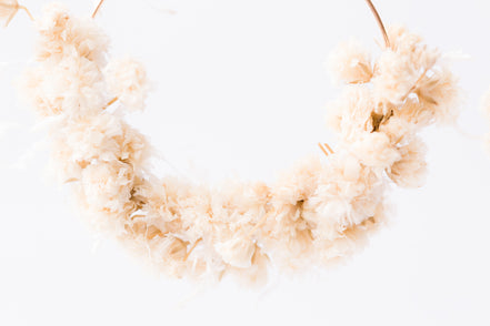 Blumen Ohrringe echte blüten boho hochzeit