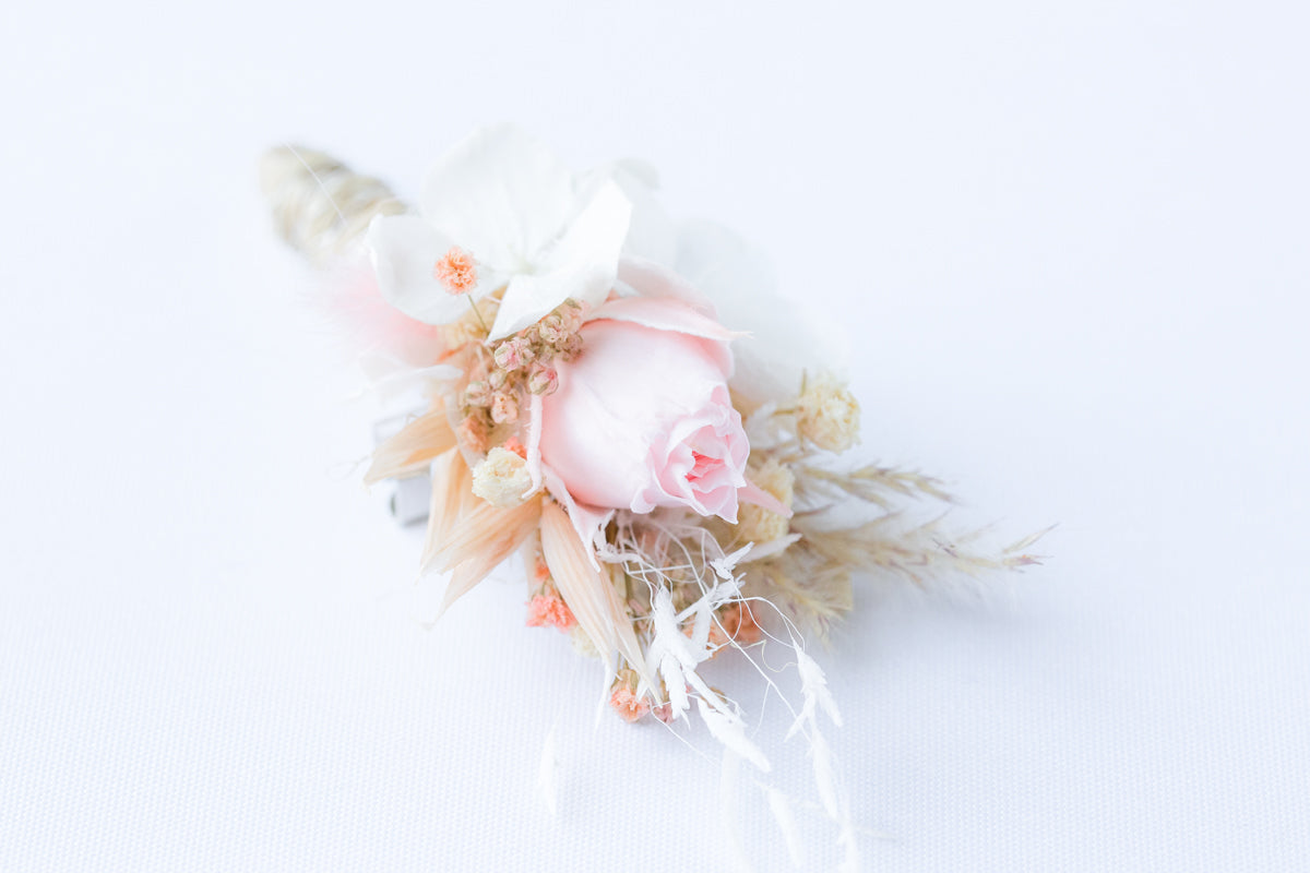 Blumen Anstecker Bräutigam