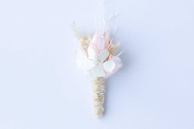 Blumen Anstecker Bräutigam
