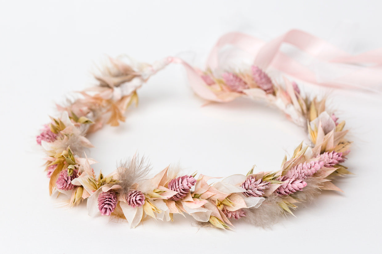 blumenkranz dried flowers wedding