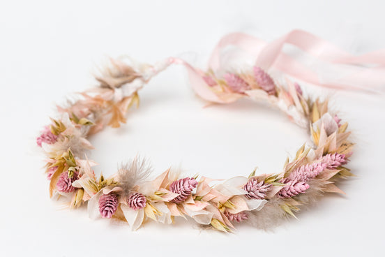 blumenkranz dried flowers wedding