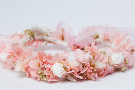 blumenkranz langhaltend hochzeit dirndl