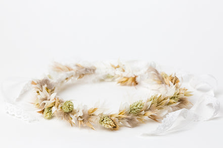 haarschmuck boho zum dirndl oder brautkleid