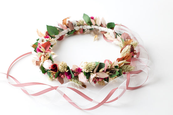 blumenkranz für die braut oder zur wiesn zum dirndl