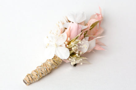 boutonnière hochzeit