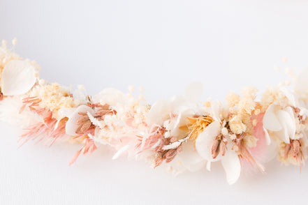 braut blumenkranz hochzeit