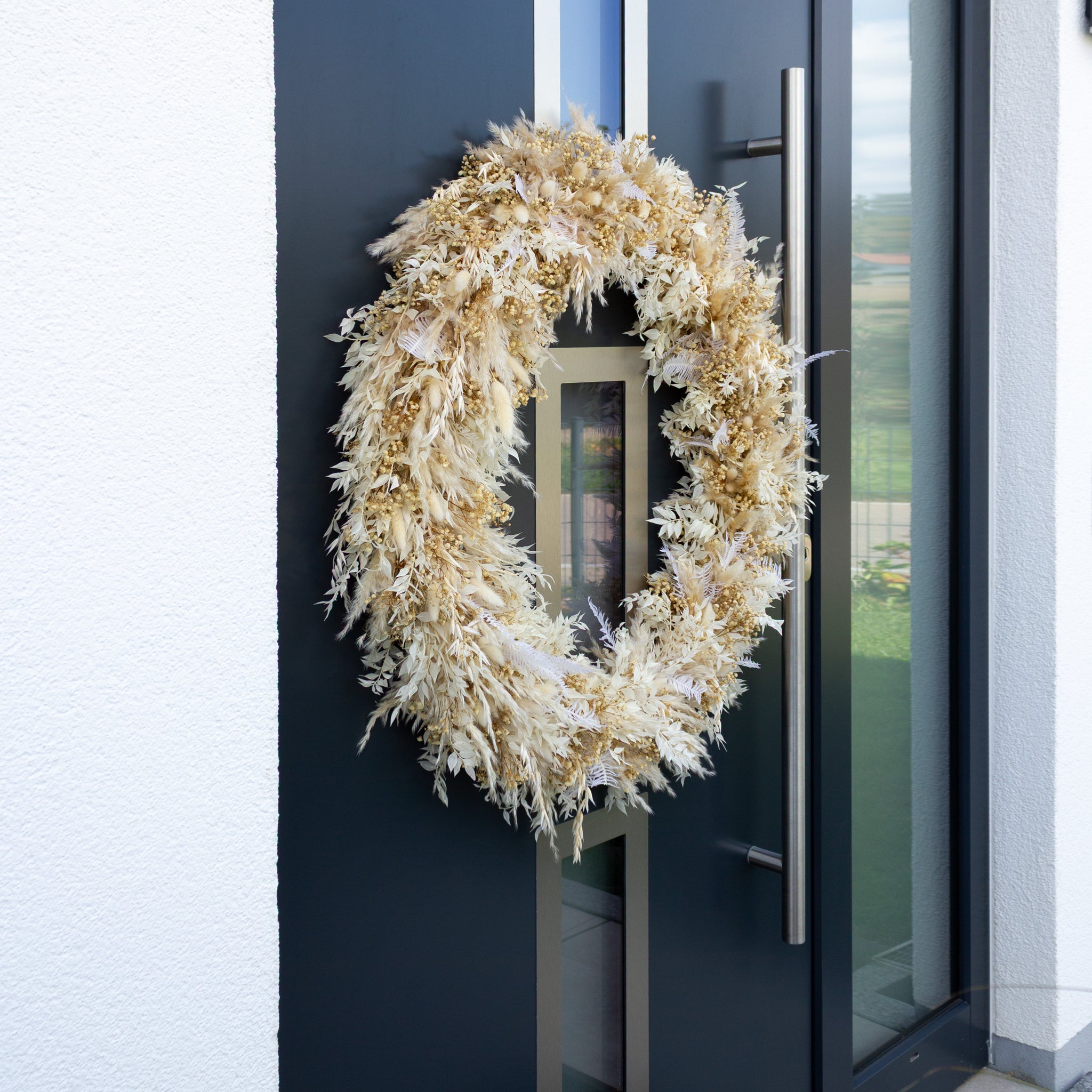flower hoop trockenblumen
