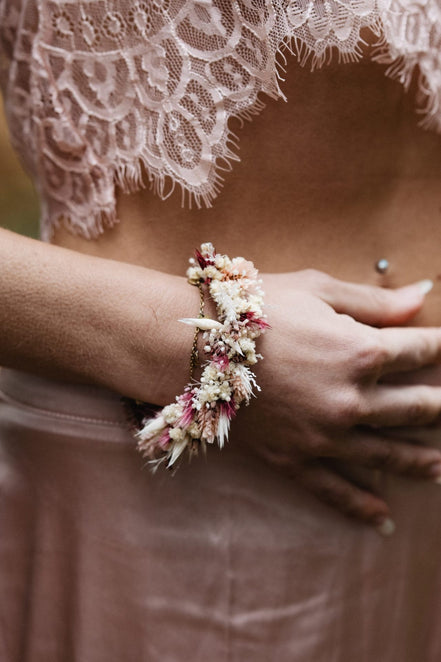 armband trockenblumen geschenk trauzeugin
