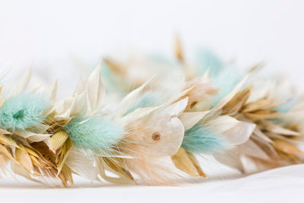 blumenkranz für die braut oder zur wiesn