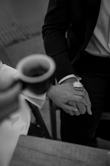 echter blumen ring