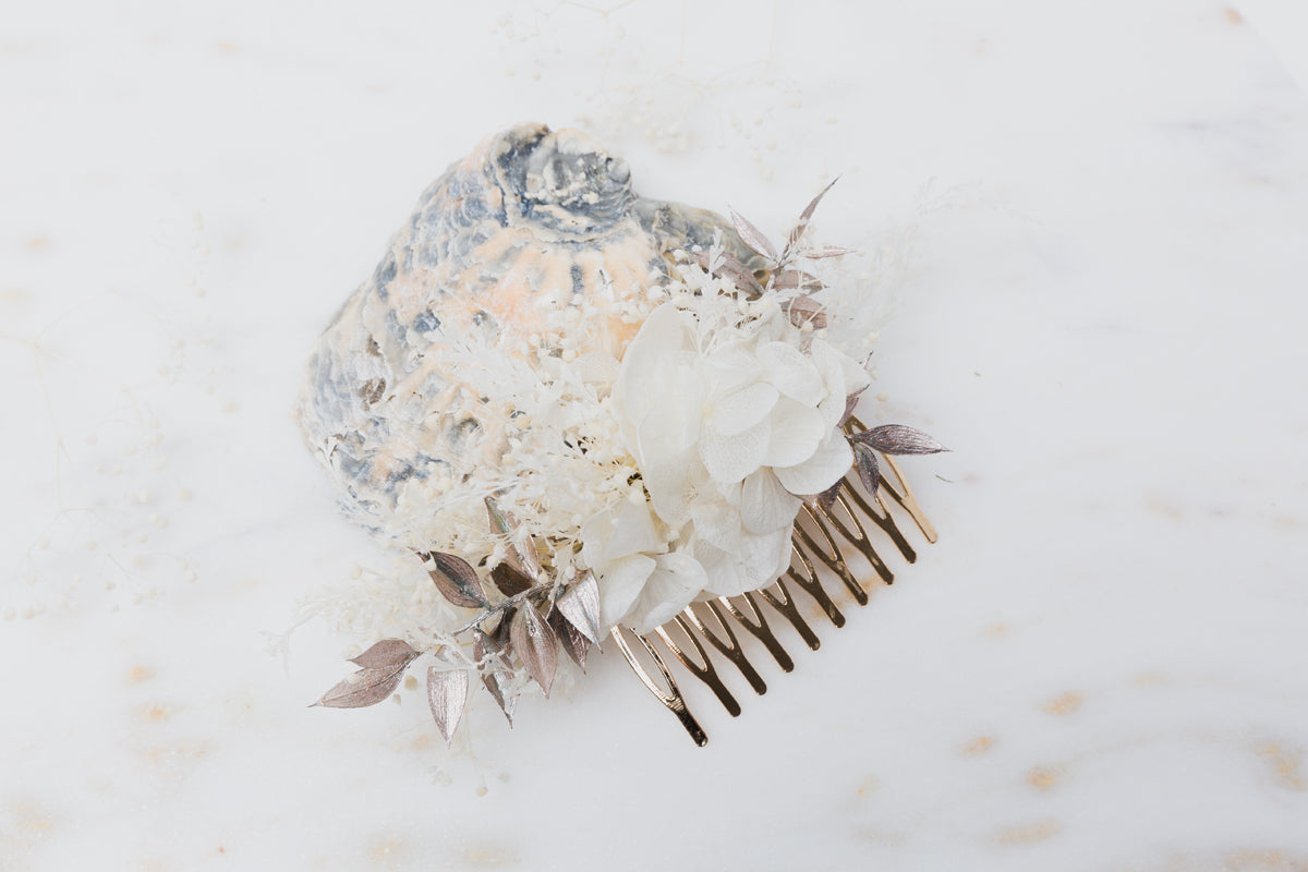 trockenblumen haarschmuck