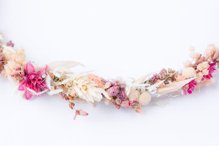 blumen haarreif hochzeit