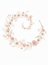 Blumen Haarranke Aquarell ohne Schrift