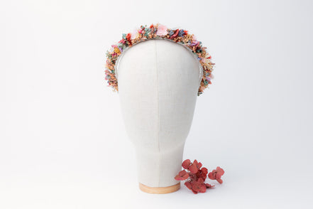 blumen haarschmuck bunt