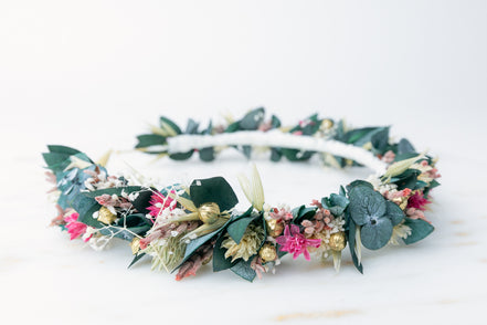 haarschmuck dirndl eukalyptus