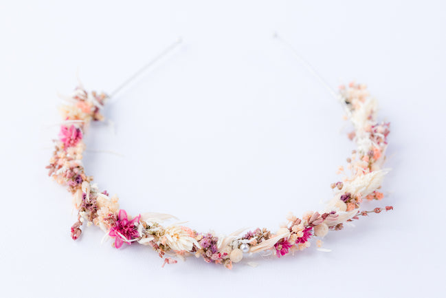 echter blumen haarreif