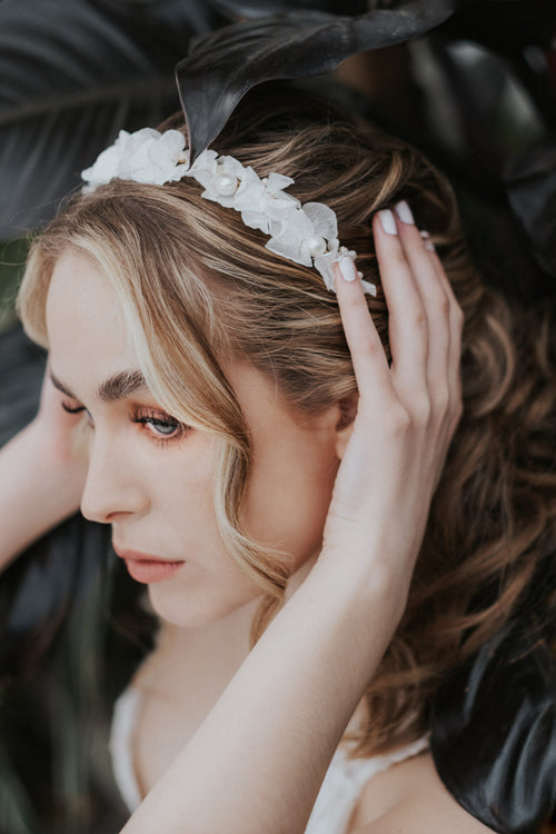 echter blumen haarschmuck