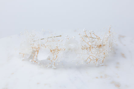haarschmuck echte blumen