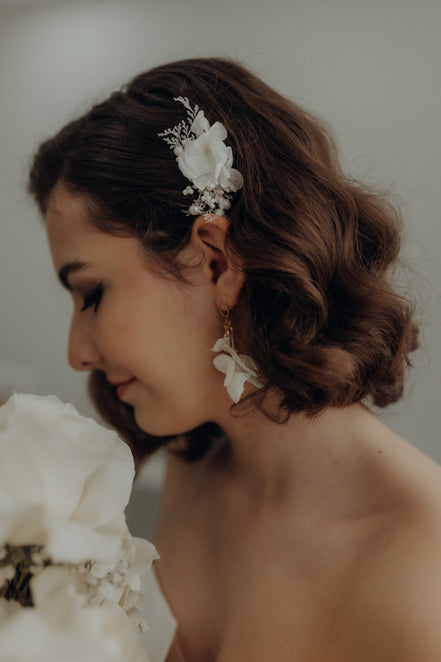 braut ohrringe mit blüten