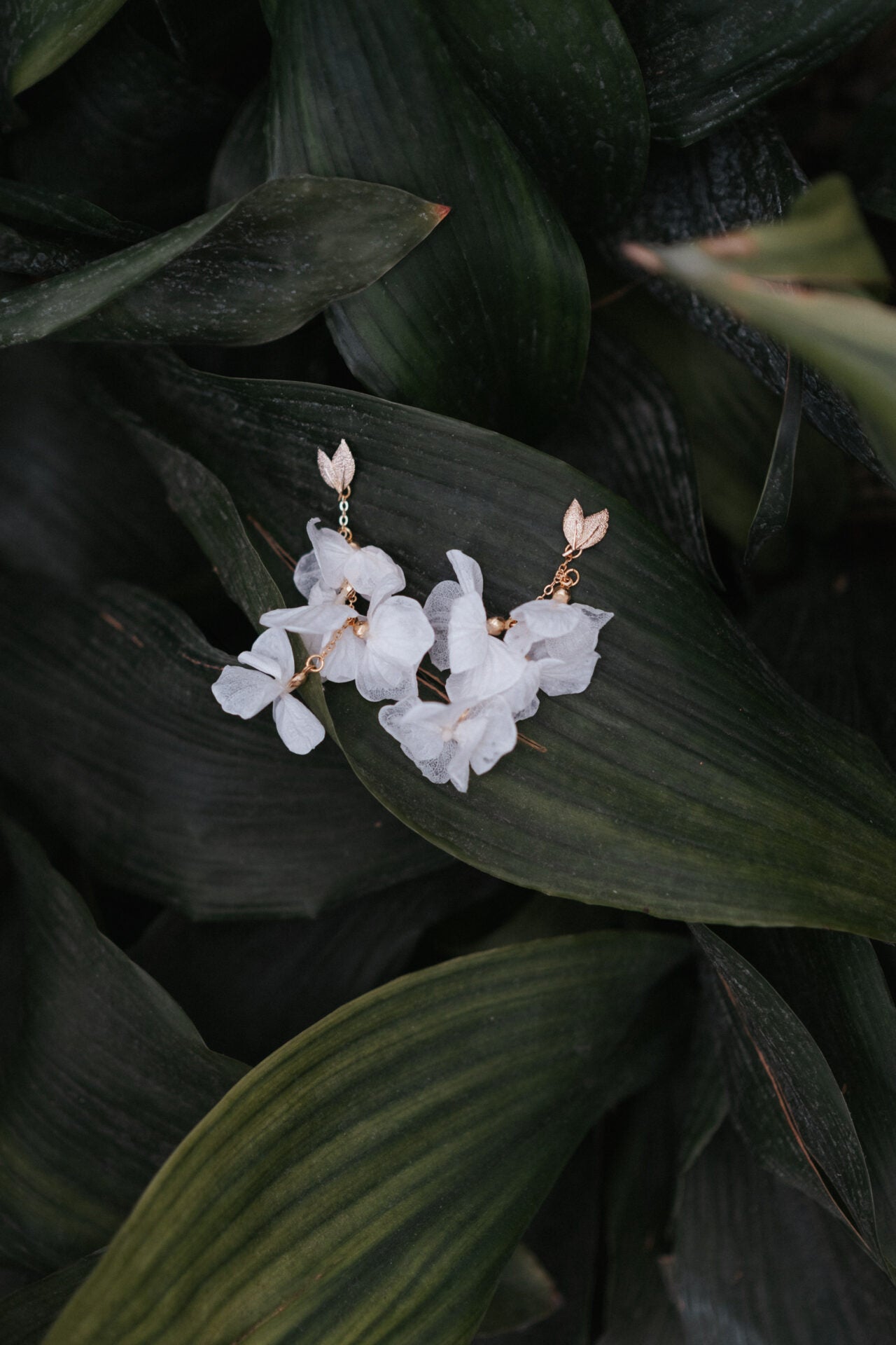 blumen ohrringe