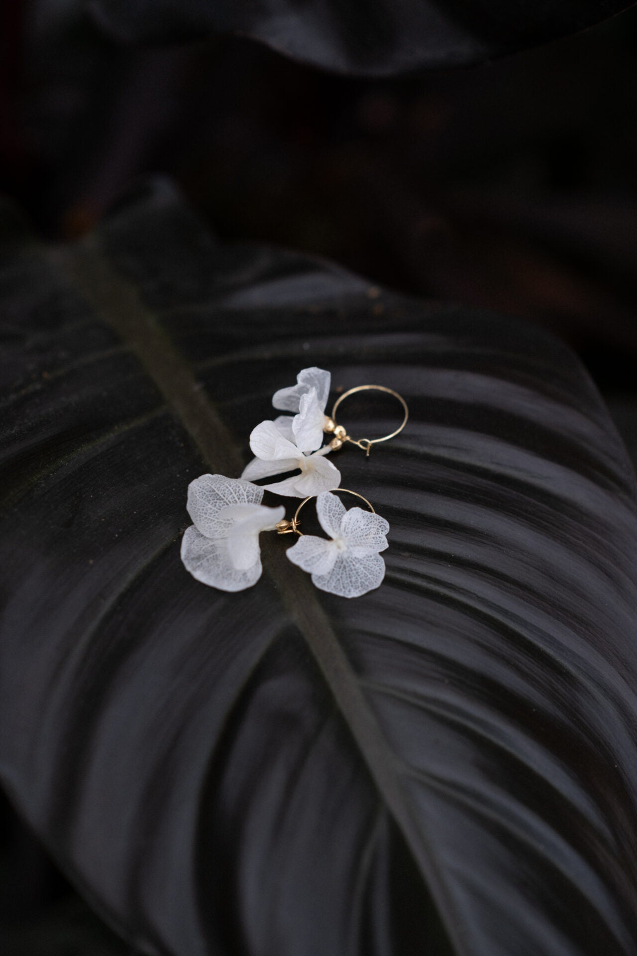 braut ohrringe blumen