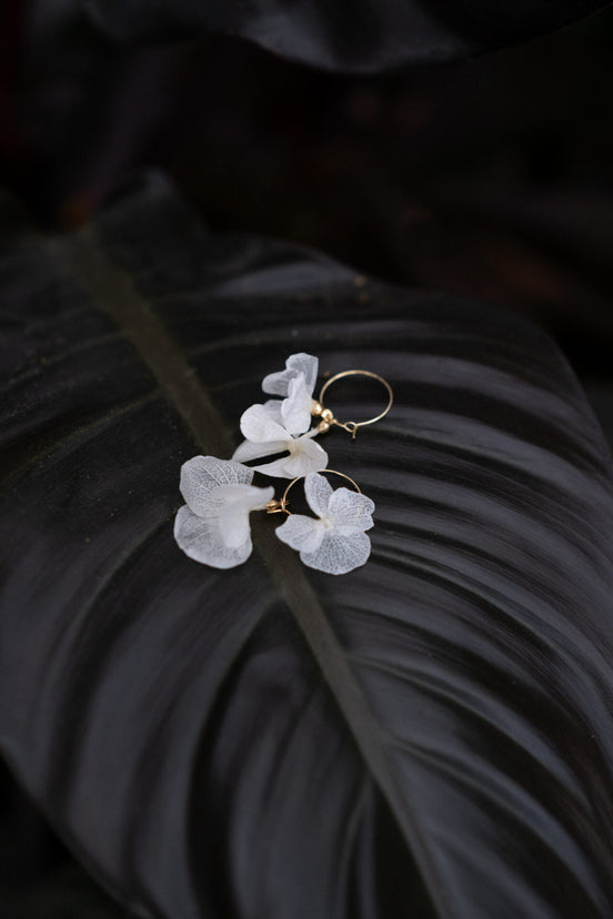 braut ohrringe blumen