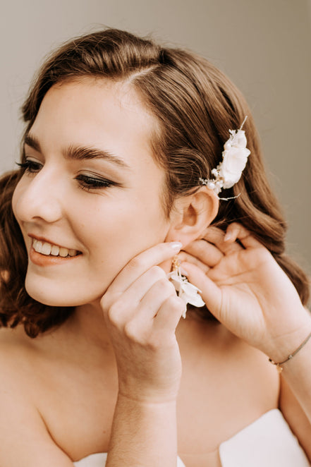 haarkamm blumen hochzeit