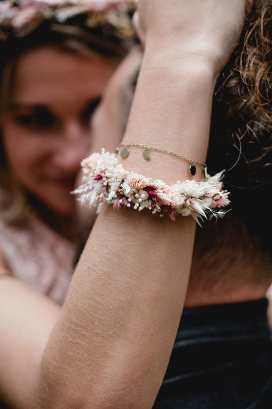 geschenk trauzeugin blumen armband