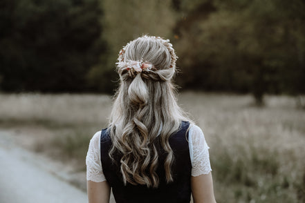 haarkamm blumen hochzeit