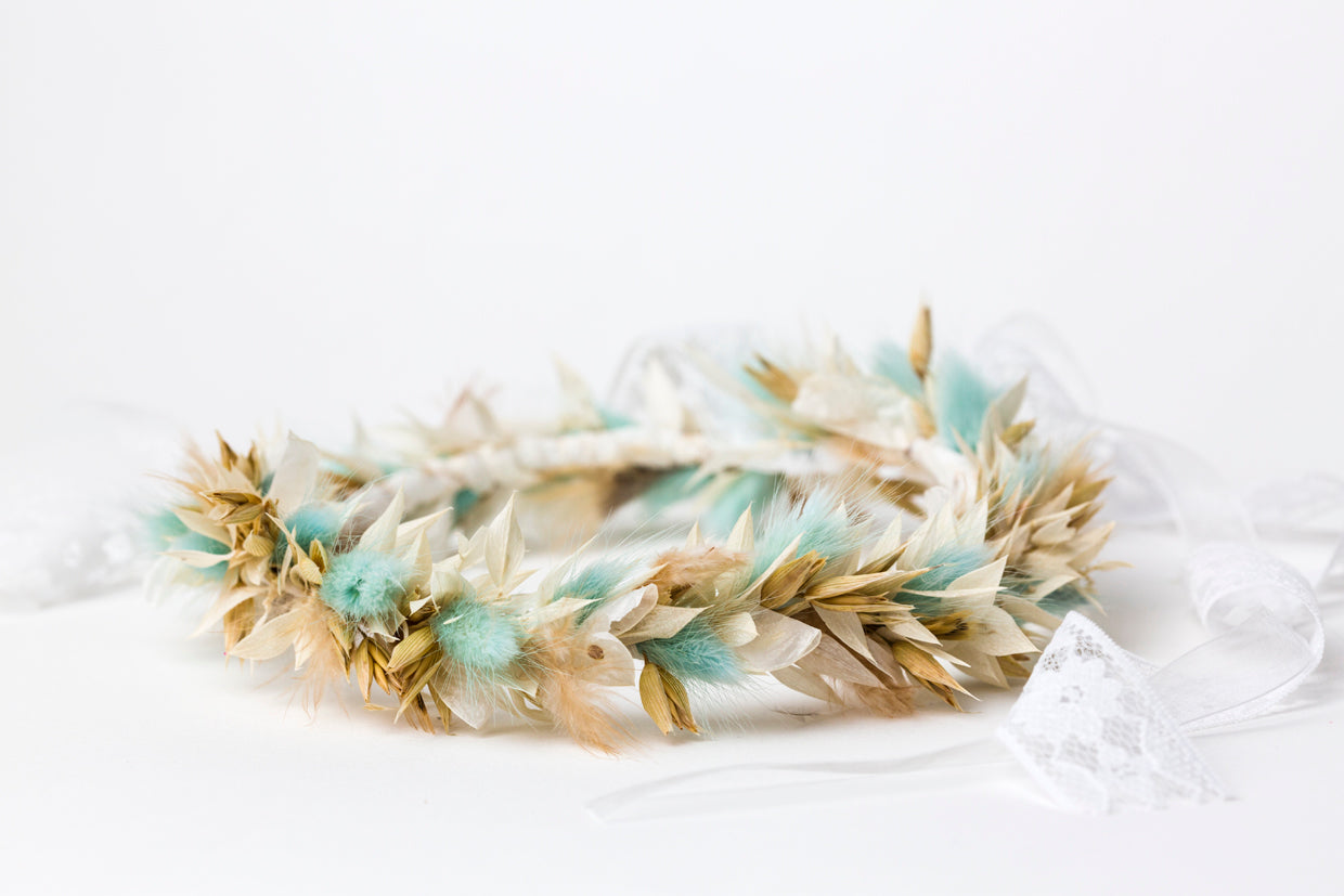 blumenkranz dried flowers zur hochzeit