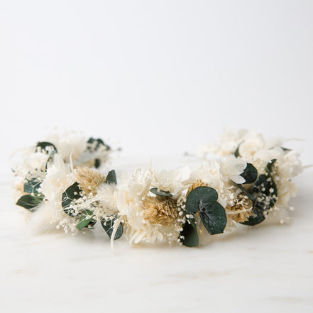 haarkranz trockenblumen