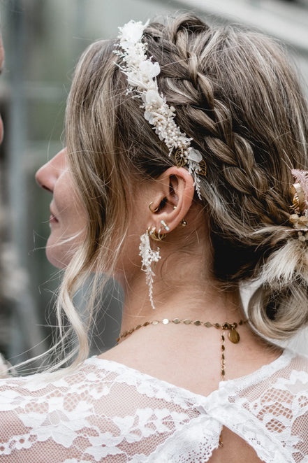 blumenkrone haarschmuck braut