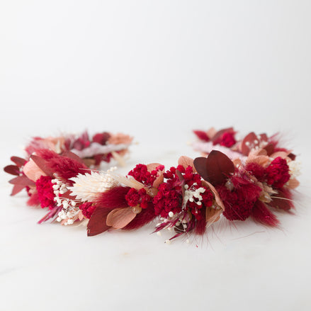 blumen haarreif dirndl