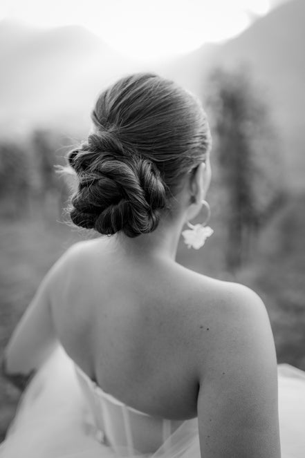 braut ohrringe blüten