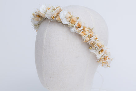blumenkranz hochzeit haare