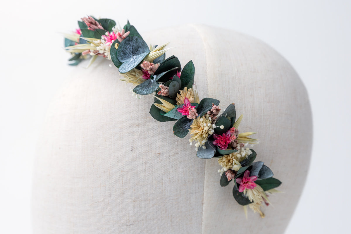 blumen haarschmuck dirndl