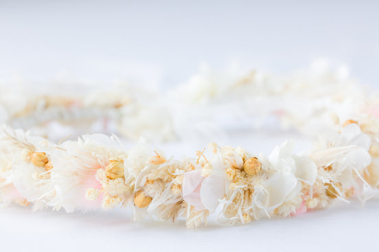 blumenkranz hochzeit boho