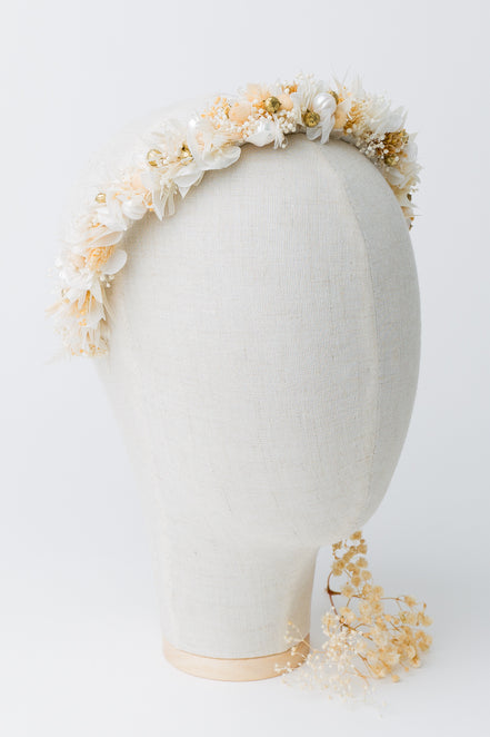 braut haarschmuck blumen