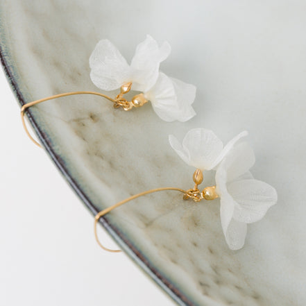Blüten Ohrringe| elegant & schlicht