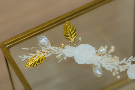 blumen haarschmuck braut