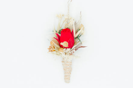 blumen anstecker hochzeit bräutigam